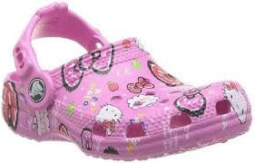 Se Crocs - Hello Kitty, 82-0012 - Pink - 33/34 hos Schou Bertelsen SKO