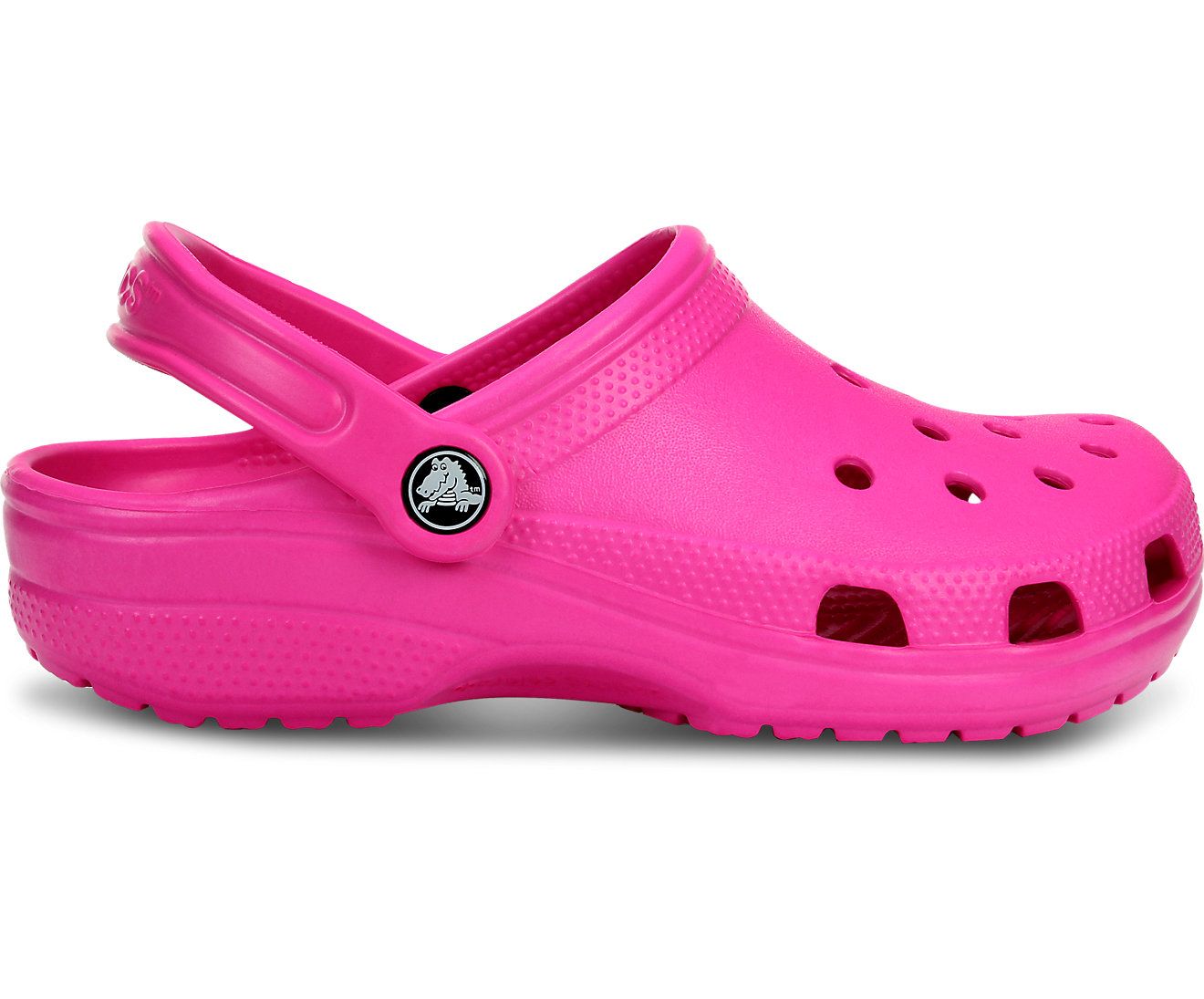 Se Crocs - Klassiske Crocs Damer, 82-0014 - Pink - 42.5 hos Schou Bertelsen SKO