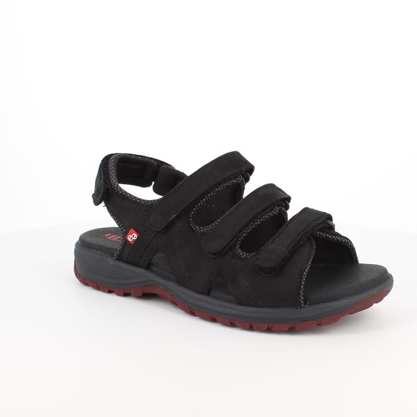 Se Green Comfort - Camino sandal, 42-0656 - Sort m/sort sål - 39 hos Schou Bertelsen SKO