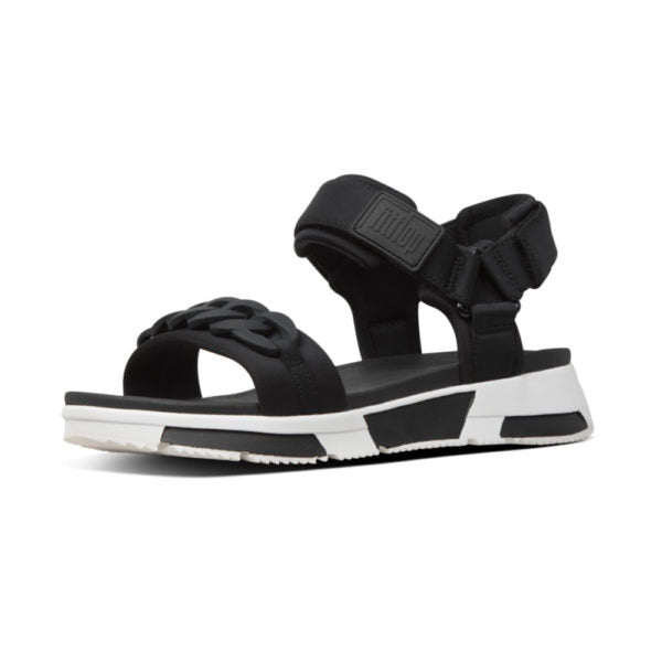 Billede af Fitflop, Sandal - Heda Chain Black Strap, Sort - 36