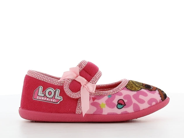 Billede af L.O.L. hjemmesko m/velcro, 66-0083 - Pink-multi - 26