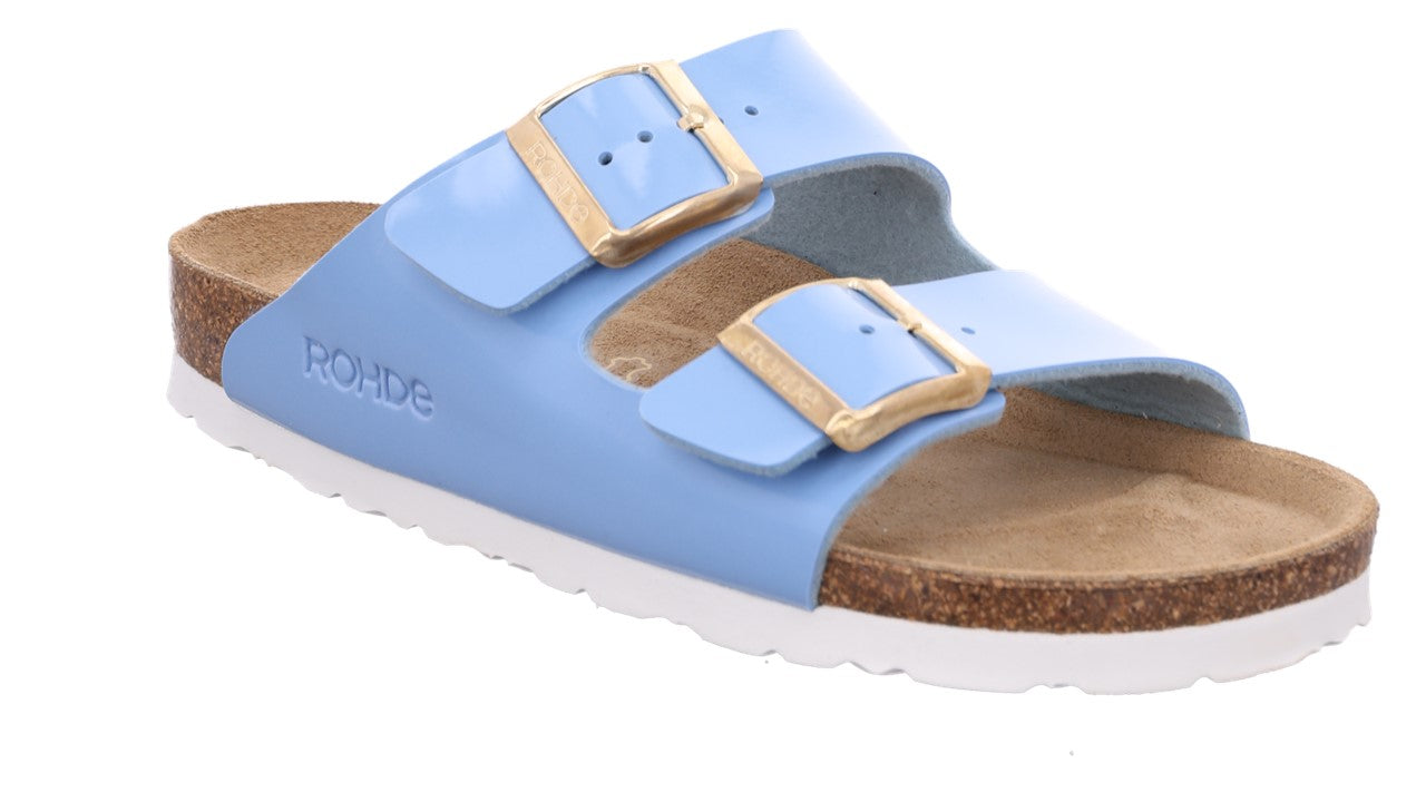 Billede af Rohde - Slippers, 44-0309 - Blå - 37