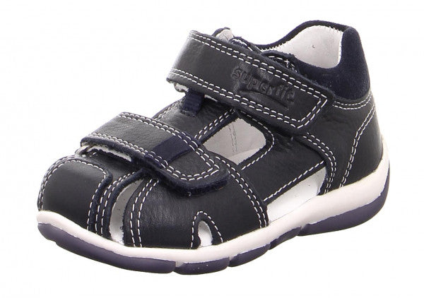 Billede af Superfit, Freddy sandal med velcro - Blå - 20