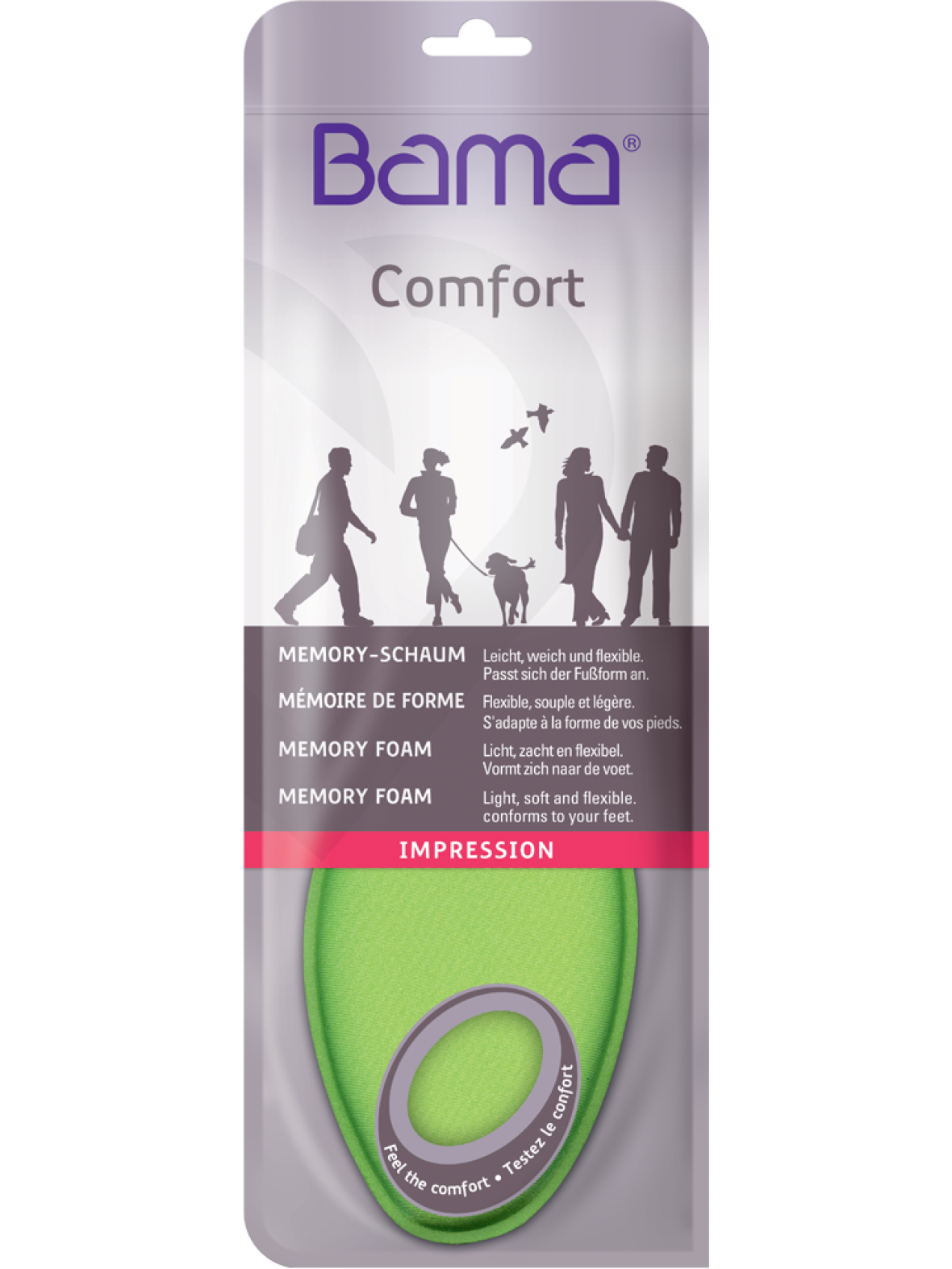 Bama - Comfort impression såler, 21155-xxxx - 38/39