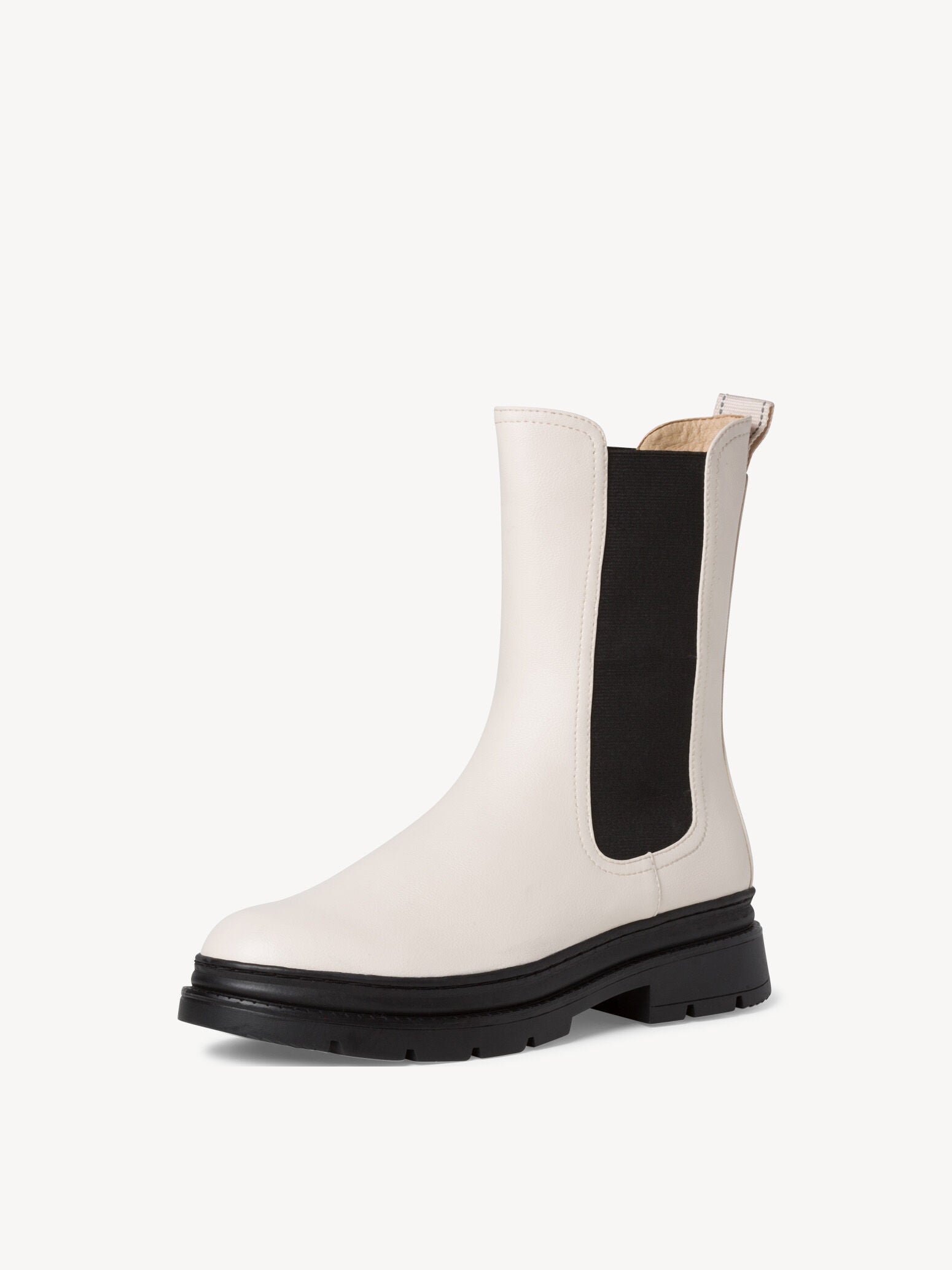 Se Tamaris - Chelsea Boot, 1-25452-27 451 - Hvid - 41 hos Schou Bertelsen SKO