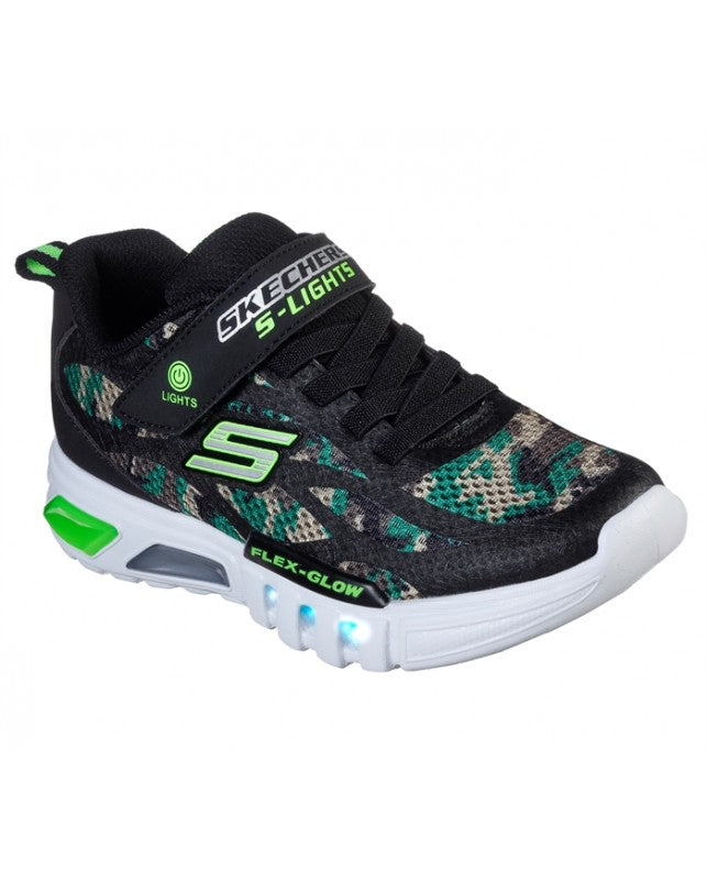 Skechers - Boys Flex-Glow-Rondler, 400017N - Camo - 25