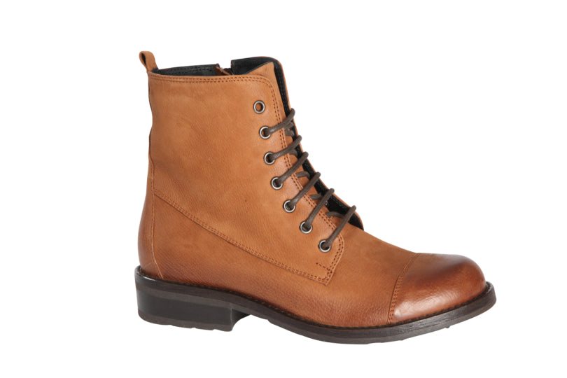 Billede af Relaxshoe, Dame støvle - Cognac - 36