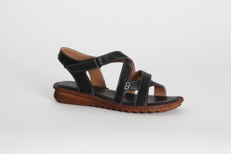 Se Relaxshoe, Sandal - Sort - 37 hos Schou Bertelsen SKO