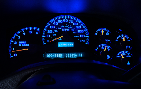 how to change instrument cluster light color