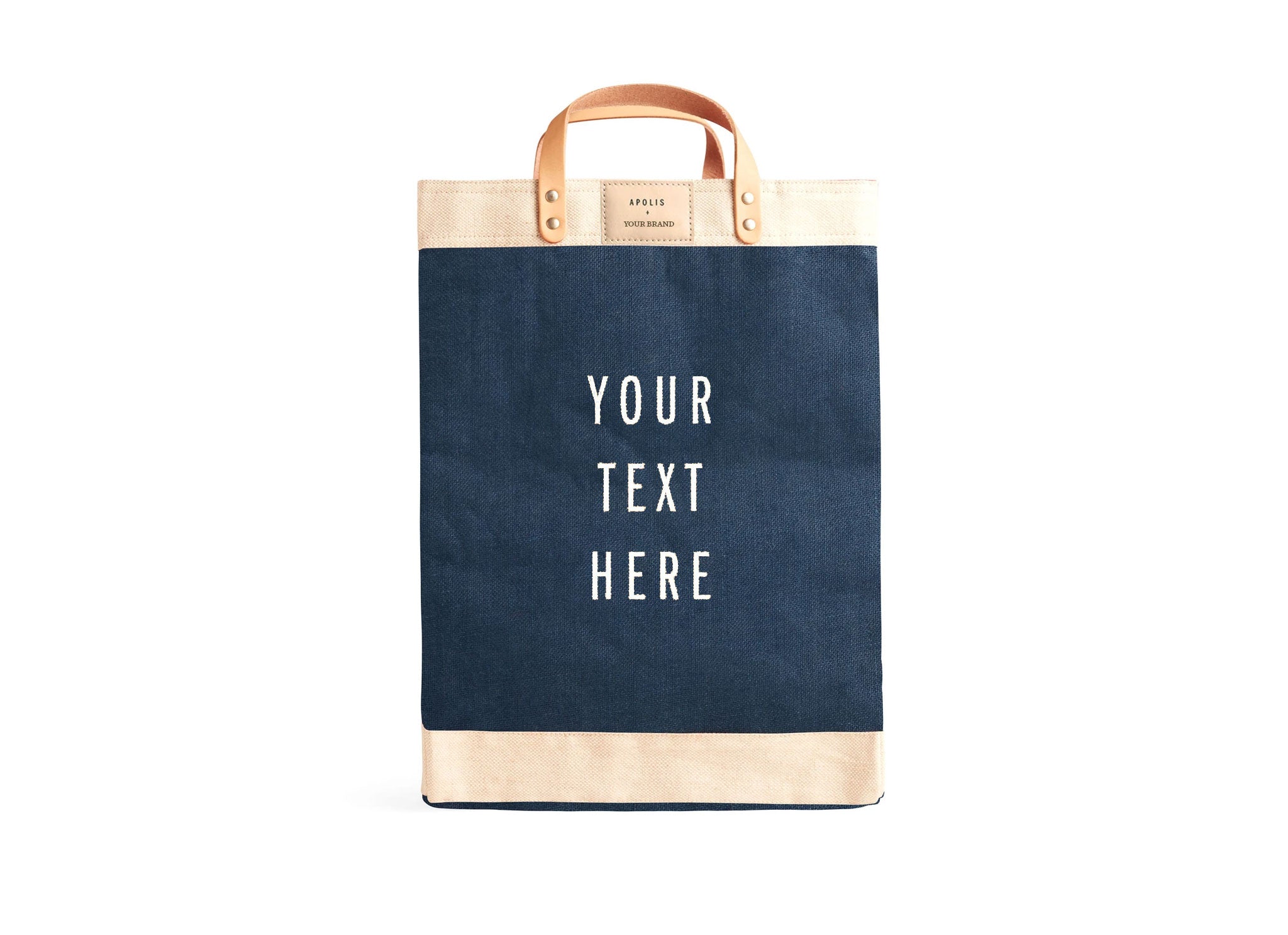 Market Bag in Navy