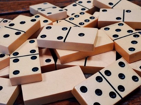 fallen dominoes