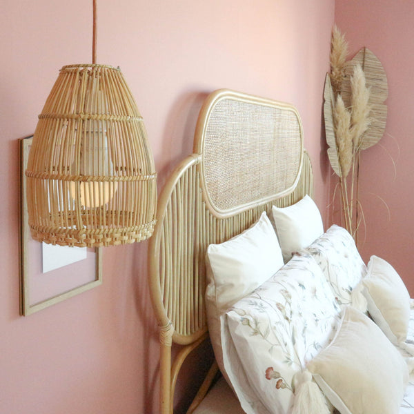 rattan lampshade