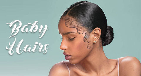Beginners Baby Hair Tutorial on Lace Wigs| UWigs