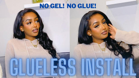 Easy Seamless and Glueless Install On Lace Wigs for 2021 summer