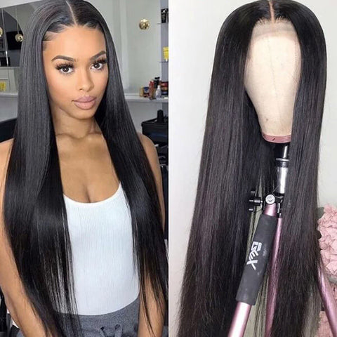 Best Bone Straight Hair Cambodian Hair Wig 13*4 Lace Front Human Hair Wigs