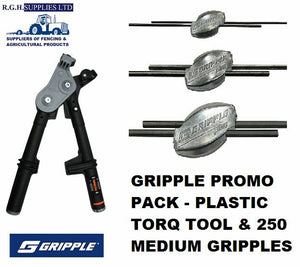 Gripple Plus Starter Pack Kit Wire Tensioning Torq Tool + 50 Medium Wi –  RGH Supplies LTD