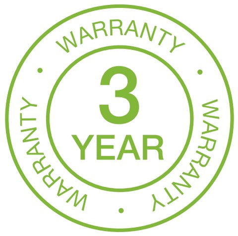 3 year warranty