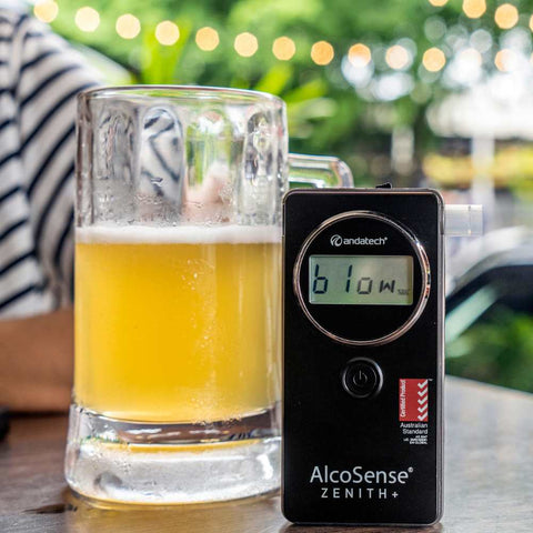 AlcoSense Zenith+ - the best personal breathalyser for back-to-back testing