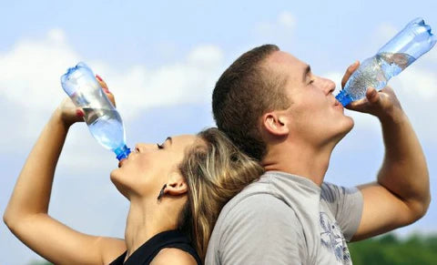 Staying hydrated is important to stay healthy and sober