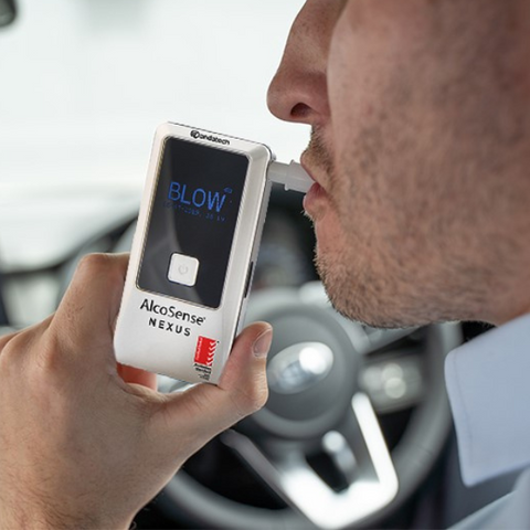 AlcoSense Nexus breathalyser for cars