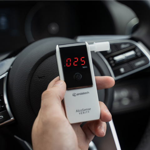 AlcoSense Verity personal breathalyser for cars