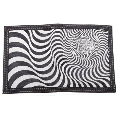 Spitfire Swirl Wallet (Black, White, Red)