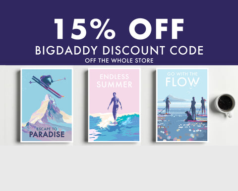 BIGDADDY 15% OFF FATHERS DAY DISCOUNT CODE