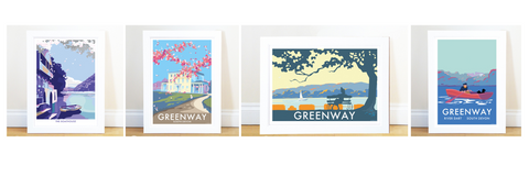 Becky Bettesworth Travel Posters of Greenway