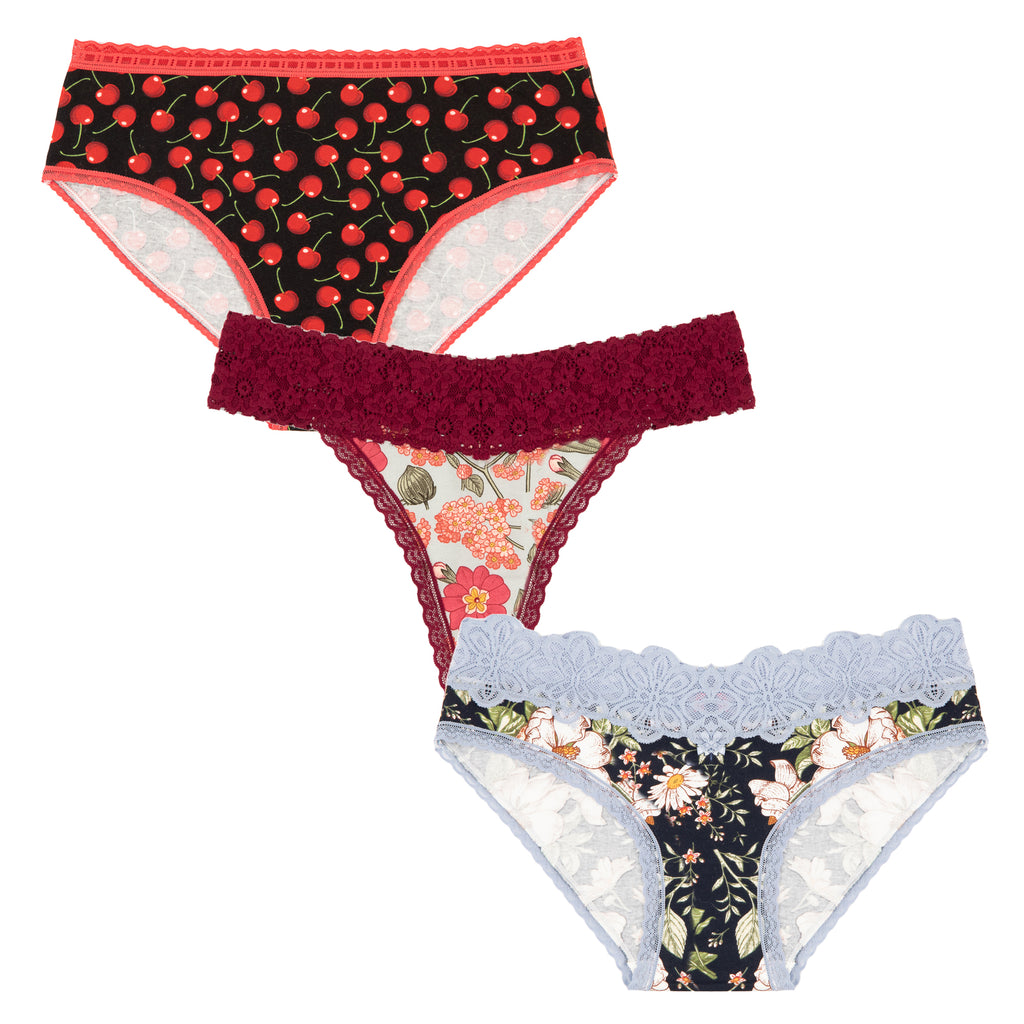 Garden Comfort All Cotton Set No Thongs – Splendies