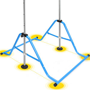 Sturdy & Durable Folding Adjustable Gymnastics Bar