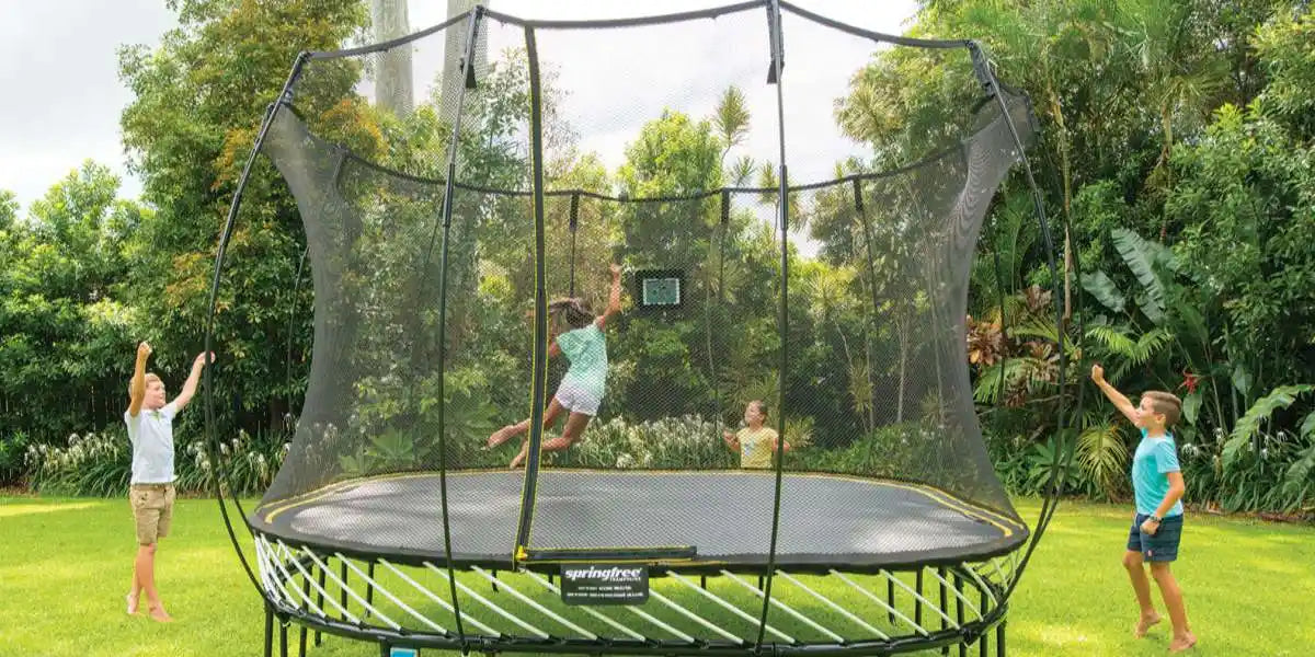 Springless Trampoline