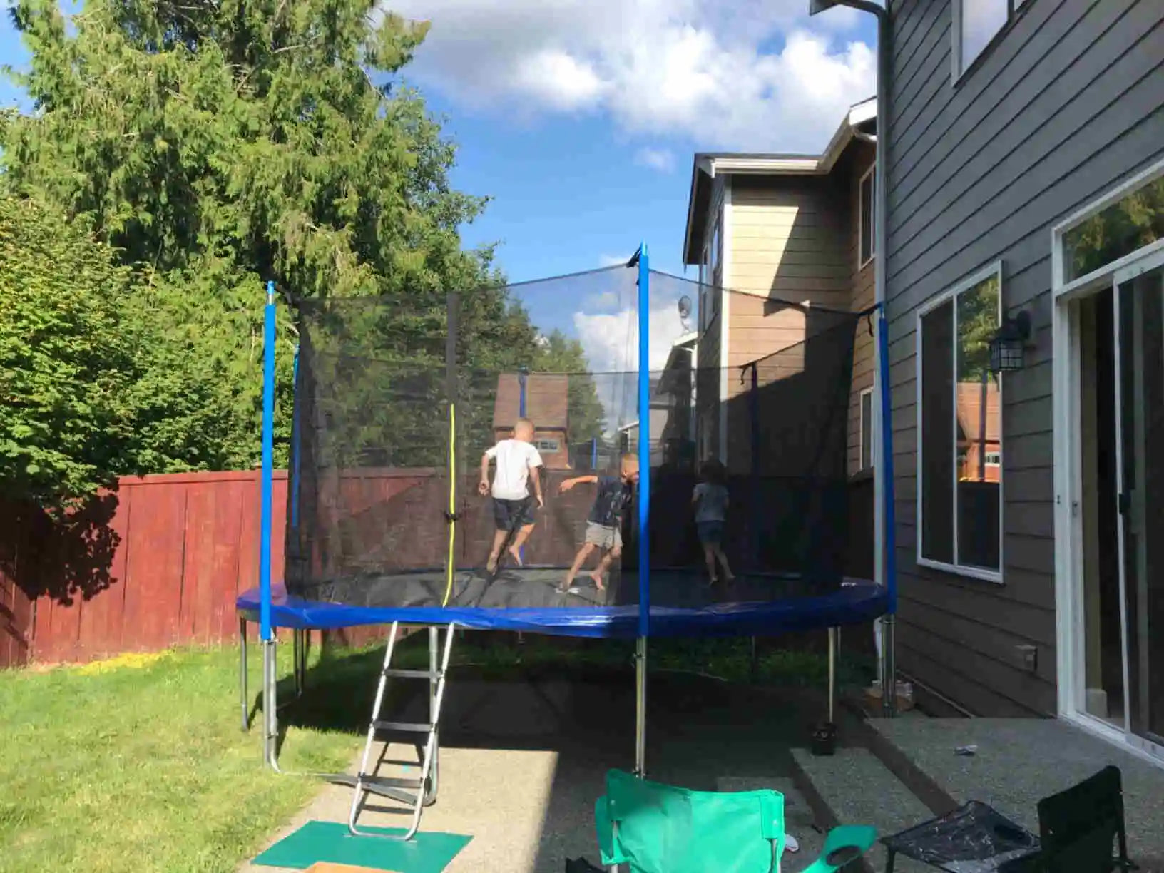 zupapa backyard trampoline