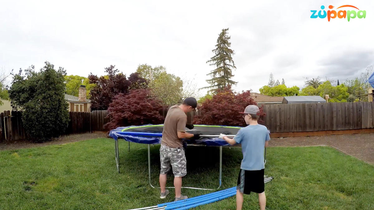 assembly trampoline for kids