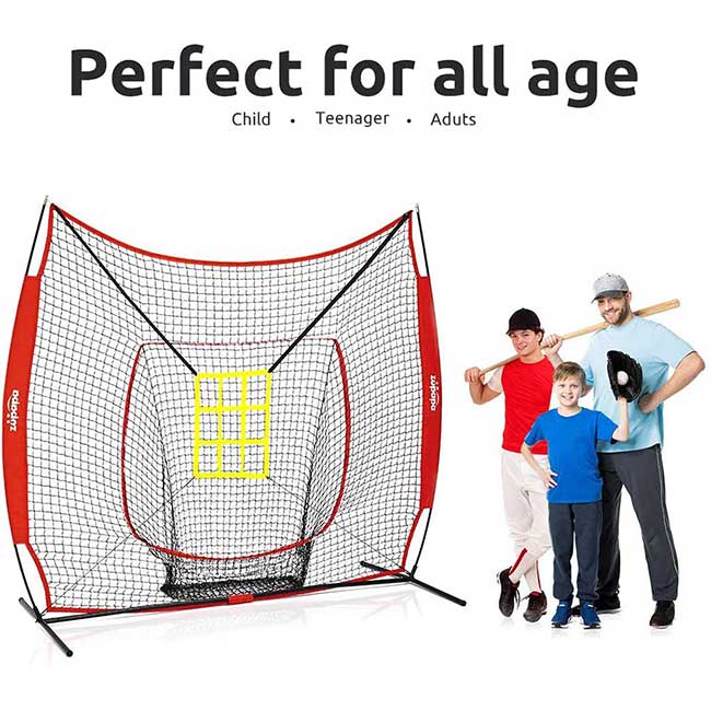 Perfect for all Ages baseball net