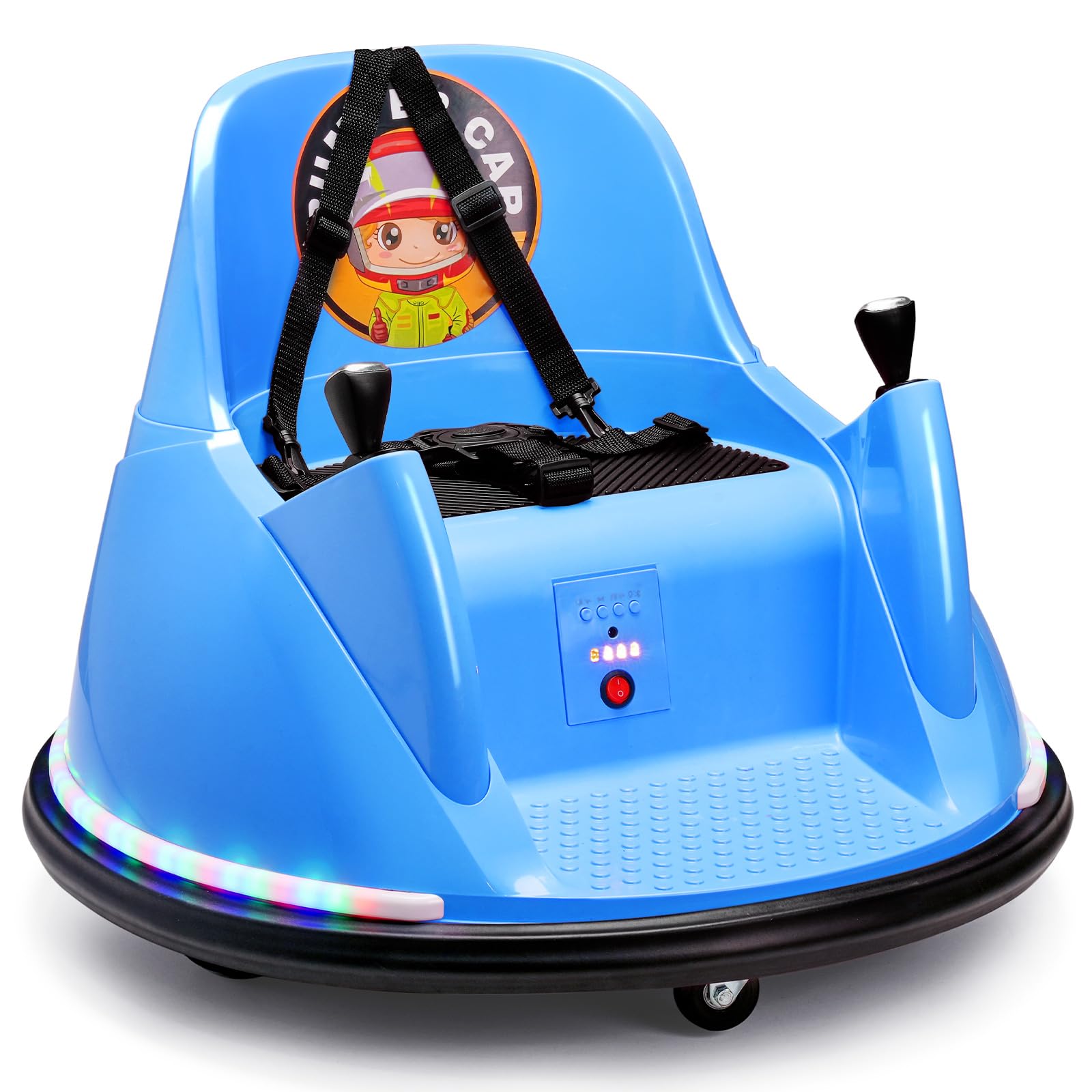 12V Bumper Car for 1.5-6 Years Kids  Electric Ride on Toys | Zupapa