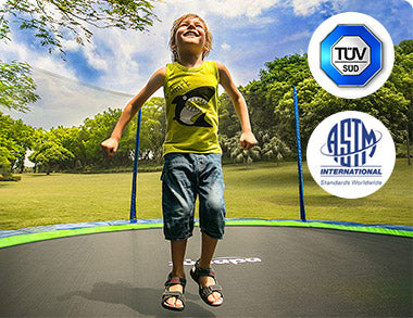 15 FT Trampoline with Higer Safety Standard for Sale