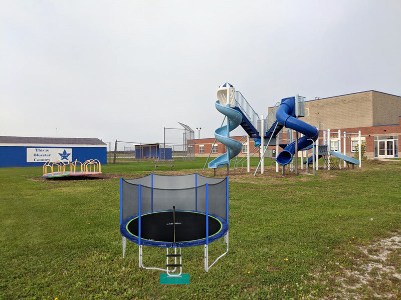 trampoline for community activity center