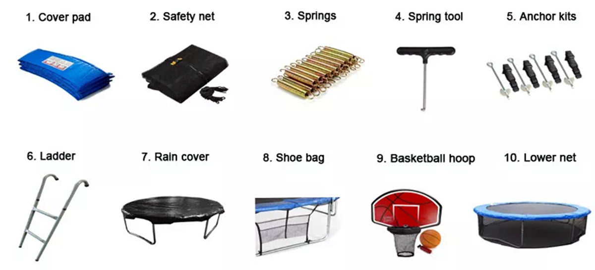 trampoline parts - trampoline accessories