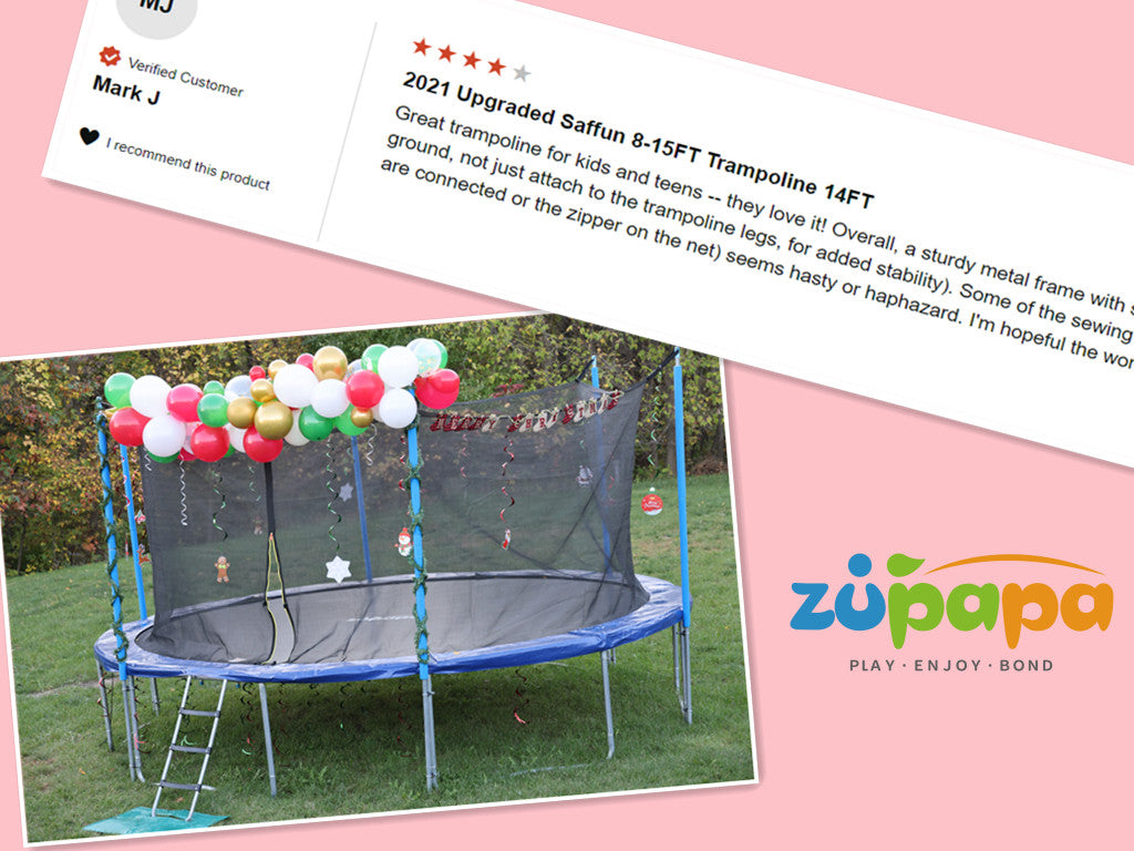 trampoline reviews for zupapa