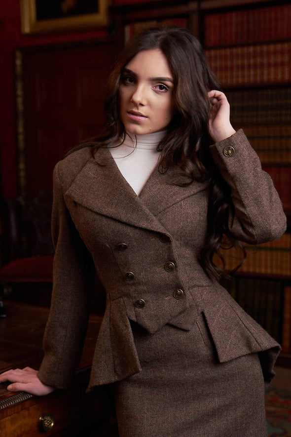 Lady Mary Jacket (Custom Tweed)