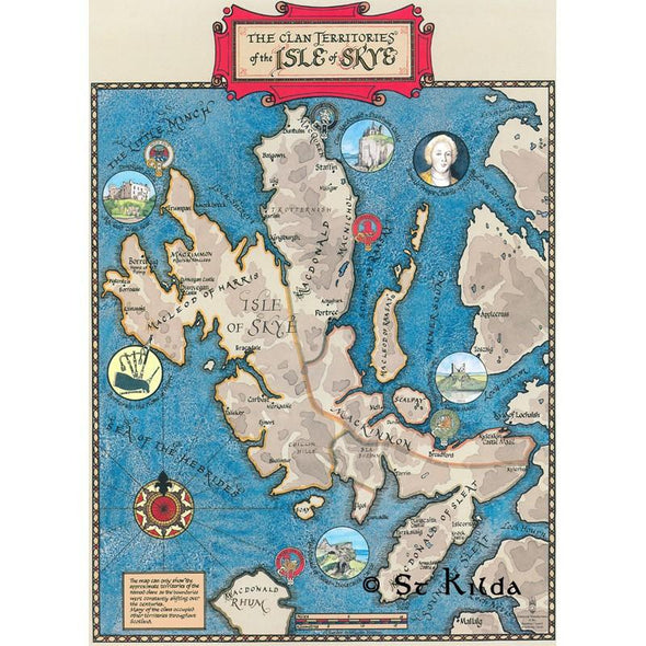 The Isle of Skye Map