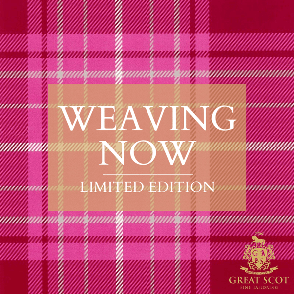 Luxury Oversized Scarf (Curaidh - The Official Pink Ribbon Tartan)