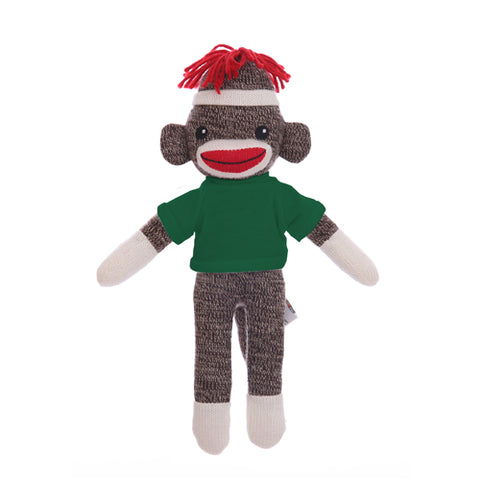Sock monkey with shirt – Plushland