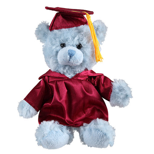 maroon teddy bear