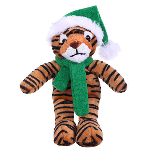 green tiger stuffed animal