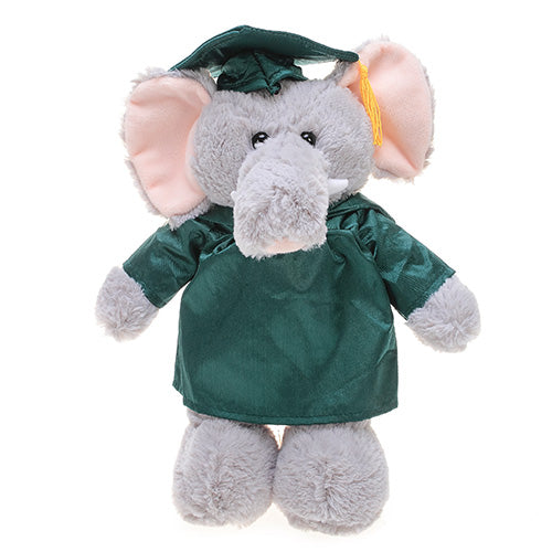 green stuffed elephant