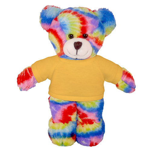 tie dye teddy bear