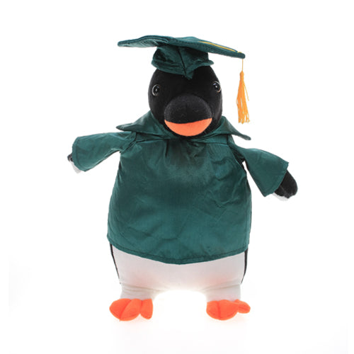 penguin graduation plush