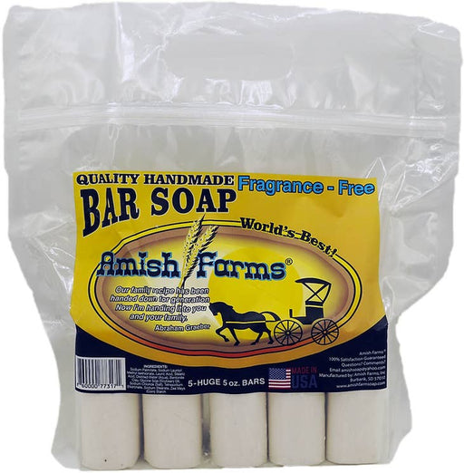 Amish Farms Soap 5 Bar Bag - Proudly Handmade in the USA - , LLC