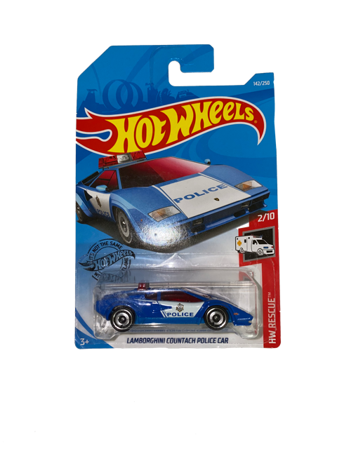 Hot Wheels Lamborghini Countach Police Car – Boxer Performance Parts